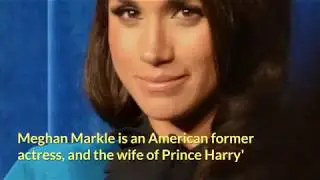 Meghan Markle Biography Height Weight Body Statist