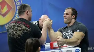 Denis Cyplenkov vs Andrey Pushkar Right Arm 2014 Russian Nationals | Денис vs Андрей