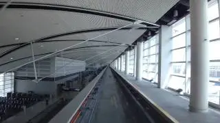 Skytrain People Mover at Detroit-Wayne County Int'l Airport