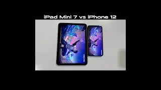 iPad Mini 7 vs iPhone  - Freefire Test