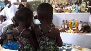 Voodoo ceremony for twins in Benin to celebrate them as deities | AFP