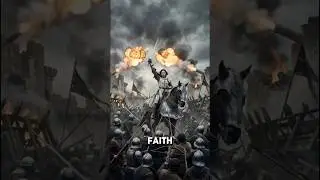 Joan of Arc's Voices Led Her to Glory. Then to the Flames. #history #joanofarc #historyshorts