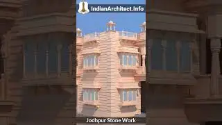 Jodhpur Stone Heritage Elevation work by Indian Architect Team #heritagebuildingelevation   #luxury