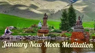 Moon Series: Ep 2. January NEW MOON Chakra Mindfulness Self Compassion Sleep Meditation