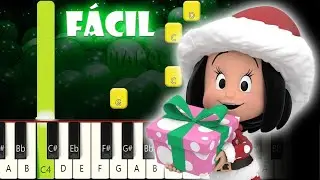 Los Pastores a Bel&eacute;n | Piano Tutorial F&Aacute;CIL | Cover | Karaoke