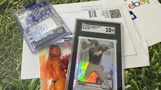 Mail Day: EBay Wins! Acuna&rsquo;s, Crews, Elly, and Artist&rsquo;s Custom Cards Numbered and Signed!