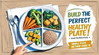 Easy Ways to Build a Healthy Plate Using the Plate Method! | स्वस्थ प्लेट बनाने के आसान तरीके!