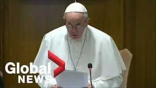 Pope Francis delivers opening statement at landmark sex abuse conference