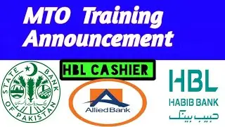 Breaking News MTO Alliediain 🔥🔥 | HBL Cashier Jobs 