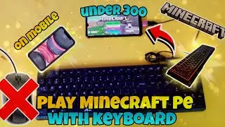 Only Keyboard Se Minecraft Pe Kese Khele 😎 Under 300* | JAYDIP CRAFT HINDI |