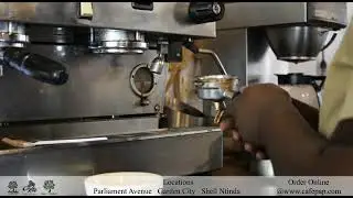 coffee cup production.