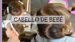 4 IDEAS DE PEINADOS FÁCILES PARA BEBÉS CON POCO CABELLO