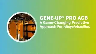 GENE UP PRO ACB - A game-Changing Predictive Approach for Alicyclobacillus - Benjamin PASCAL