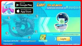 How To Evolve From Caterpillar To Rayquaza in Elf Explorer
