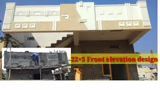 Front elevation work design//front design//Ramu house construction 2021
