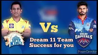 Csk Vs Dc Ipl 2021 Dream 11 Team Prediction,3 dream Team Can vs Dc
