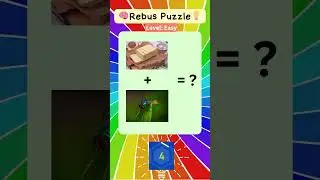 Rebus Puzzle 🧠  |  IQ+ | Logical puzzle for kids | riddles for kids
