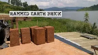 How I make Rammed Earth Bricks off grid: No machine #8