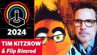 Tim Kitzrow and Flip Rimrod Boomshakalaka - PRGE 2024 - Portland Retro Gaming Expo