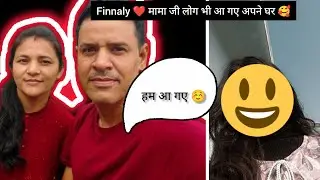 Finnaly मामा लोग भी आ गए🥰 गांव से हरिद्वार अपने घर 🌸घर मे खुशी का माहौल ☺️