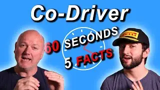 Co-Driver | 60 Seconds 5 Facts | Ep.1