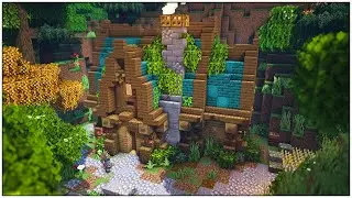 Minecraft Fantasy Starter House Tutorial [How to Build]