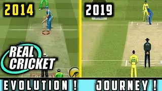 Real Cricket Evolution Journey ! (2014-2019) || Nautilus Mobile Company || All games || MJ GAMER