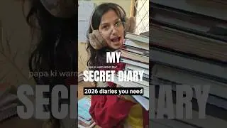 2026 diary collection for every mood #shorts #diaries