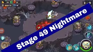 World 2 Level 49 Nightmare King of Defense TD | Level 49 King of Defense TD Nightmare Level |3 Stars