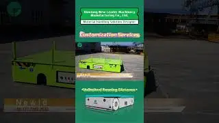 12 Tons Battery Operated Trackless Transfer Cart #transporter#manufacturing #customized #machine