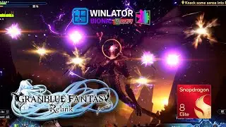Granblue Fantasy Relink в разрешениях 1440p, 180p и 720p на процессоре Snapdragon 8 Elite Gen 5