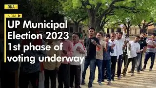 Voting for first phase of UP urban body polls underway; CM Adityanath, Mayawati among early voters