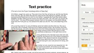 Apple Trackpad 2   selecting text