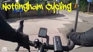 nottingham city cycling  finding new bike paths