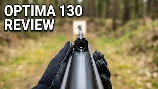 Optima (Hatsan) 130 4,5 мм обзор пневматической винтовки  review and shooting from an air rifle