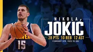 Nikola Jokić Full Game Highlights vs. Magic 📺 | 2/6/25