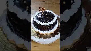 Chocolate Vanilla Cake Video 🎂🥰#shorts #trending #chocolatecake