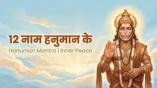 12 नाम हनुमान के | मन को भीतर से शांत करने वाला मंत्र! | Hanuman Mantra | Inner Peace | Raagveda