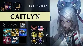 Caitlyn ADC vs Seraphine - NA Grandmaster Patch 26.02