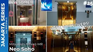 AWESOME Mitsubishi Nexiez-MR Elevators at Neo Soho