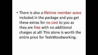 Ted's Woodworking $20 Discount!