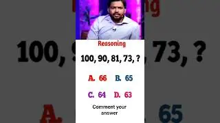&ldquo;UPSC | SSC | SSC GD: Most Important Maths & Reasoning Questions&rdquo;# shorts #viral @DailyClass01