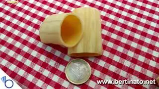 Pasta Paccheri Lisci - Trafila in Bronzo per Macchina Pasta La Fattorina