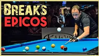 🔥LOS MEJORES BREAKS DEL BILLAR POOL 🎱