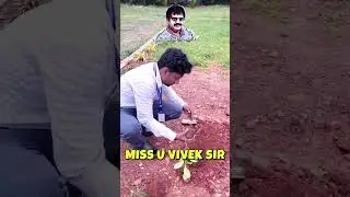 Heartfelt Tribute, Condolences and Prayers Padmashri. Vivek Sir. #1stdeathanniversary #vivek