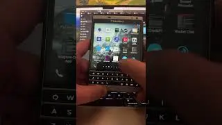 Blackberry 10 Development on the Blackberry Passport 2024 #blackberrypassport #blackberry