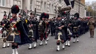 FABULOUS! THE ROYAL TANK REGIMENT REMEMBRANCE DAY 2023 | ANNUAL CENOTAPH  PARADE!