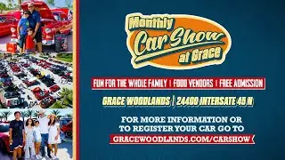 Monthly Car Show at Grace! | Check out when the next one is at GraceWoodlands.com