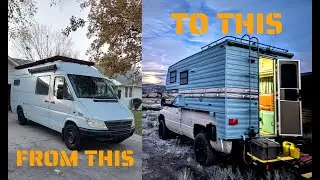 Why I Switched From A Sprinter Van To A Truck Camper + Camp And Cook Nebraska