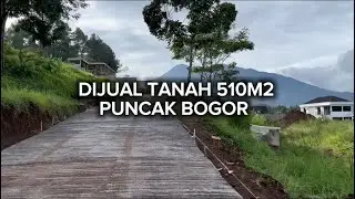 Dijual Tanah Di Puncak Bogor Luas 510M2 